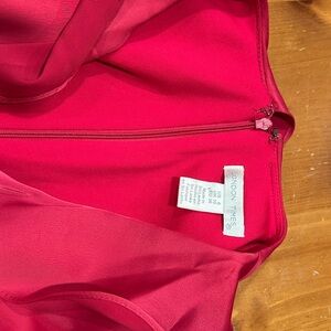 London Times Vibrant Red Dress